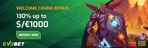 EvoBet Casino Welcome Bonus .